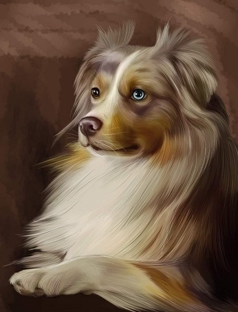 Pistol digital paintig I won